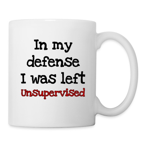Left Unsupervised - Coffee/Tea Mug