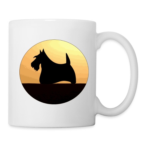Sunset Scottish Terrier - Coffee/Tea Mug