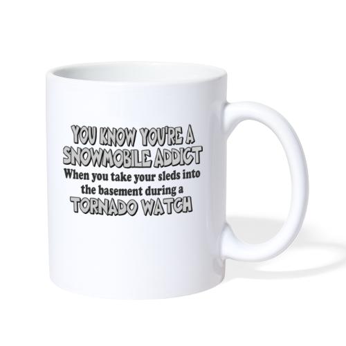 Snowmobile Tornado Watch - Coffee/Tea Mug
