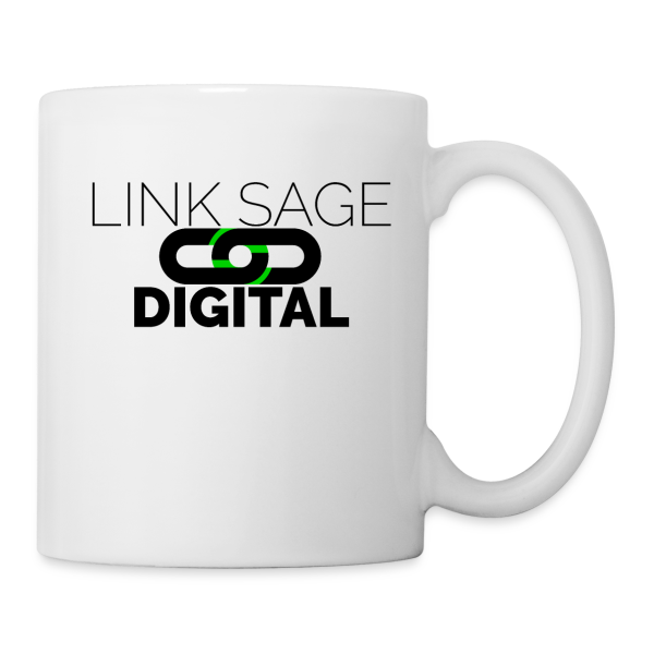 Link Sage Digital Logo with Text - Coffee/Tea Mug