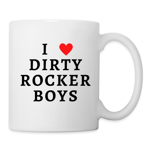 I HEART DIRTY ROCKER BOYS - Coffee/Tea Mug