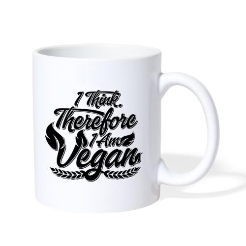 I Think, Therefore I Am Vegan - Coffee/Tea Mug