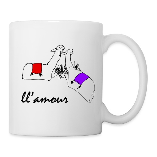 Llamour (color version). - Coffee/Tea Mug