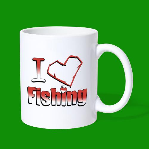I heart fishing - Coffee/Tea Mug