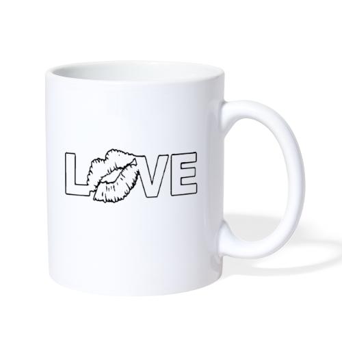 Lovely Lips (Black) - Coffee/Tea Mug