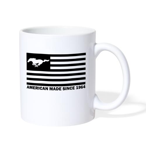 Mustang Flag black - Coffee/Tea Mug