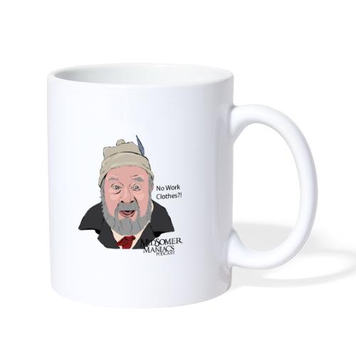Midsomer Maniacs Podcast - Benbow dark text - Coffee/Tea Mug