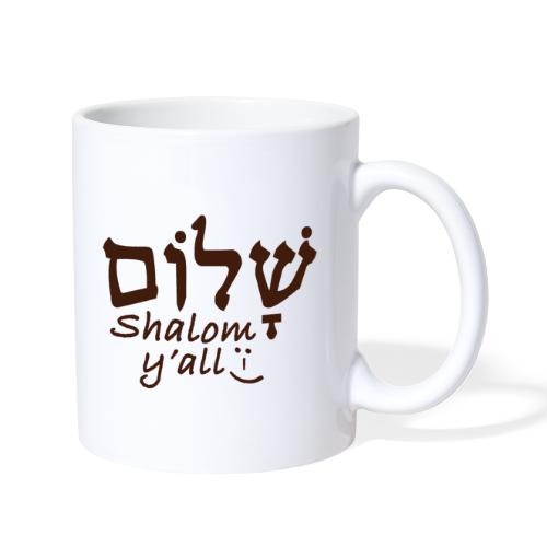 Shalom Y'All in Hebrew - Coffee/Tea Mug