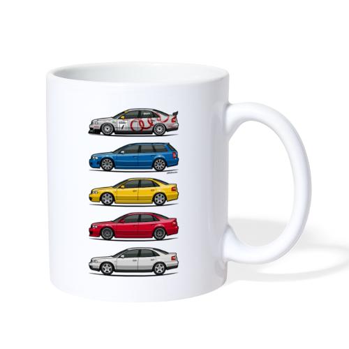 Stack of Audi A4 B5 - Coffee/Tea Mug