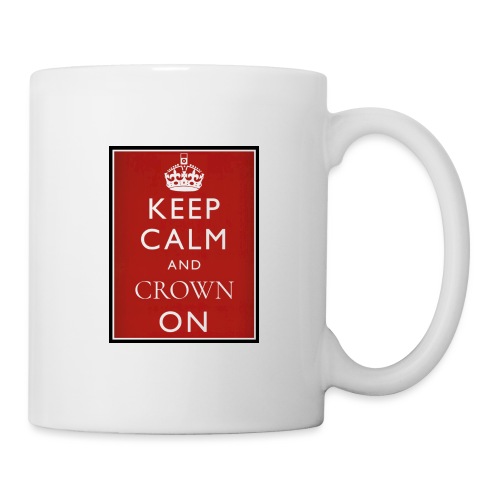 Keep Calm And Crown On logo - Coffee/Tea Mug