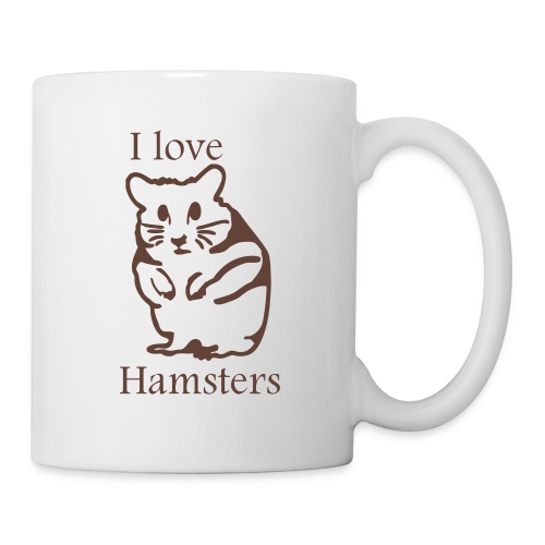 hamster i love hamsters - Coffee/Tea Mug
