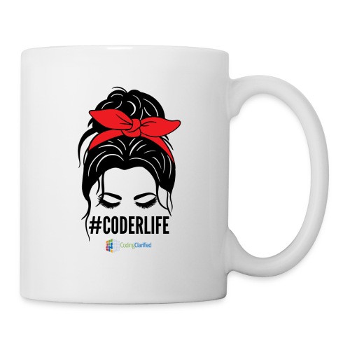 #CODERLIFE Shirts, Sweatshirts and Accesories - Coffee/Tea Mug