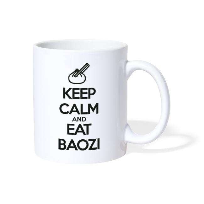 Keep Calm And Eat Baozi (black)