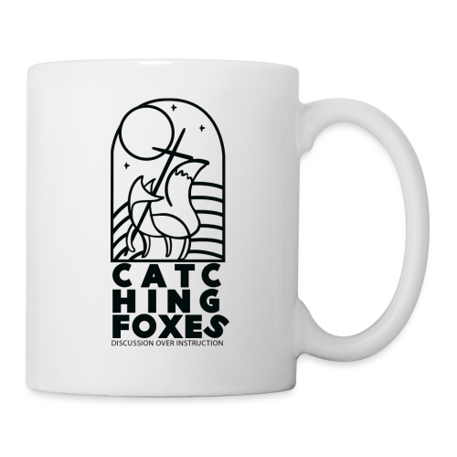 Fox with Cross black - Coffee/Tea Mug