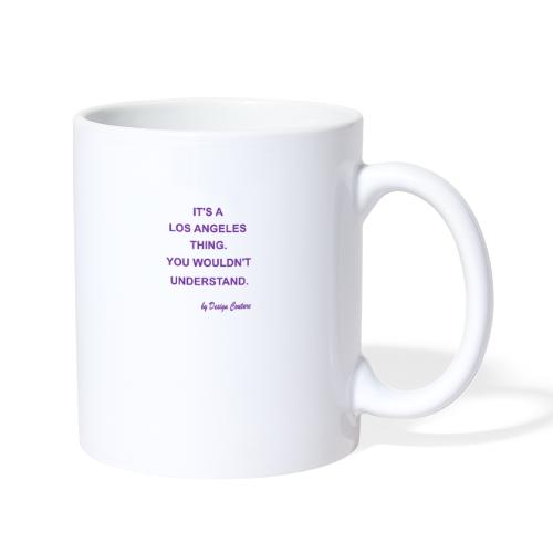 IT S A LOS ANGELES PURPLE - Coffee/Tea Mug