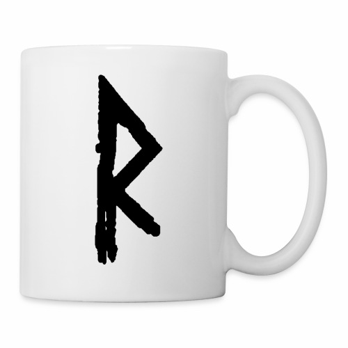 Elder Futhark Rune Raidho - Letter R - Coffee/Tea Mug
