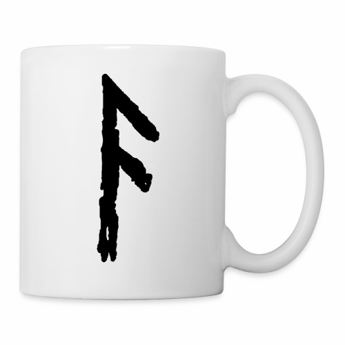 Elder Futhark Rune Ansuz - Letter A - Coffee/Tea Mug