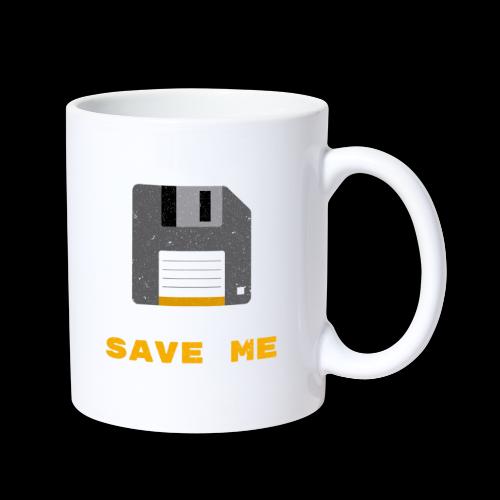 Save Me | Oldskool Floppy Disk - Coffee/Tea Mug