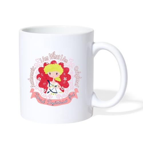 Sagittarius Horoscope Girl Design ' I Am What I Am - Coffee/Tea Mug