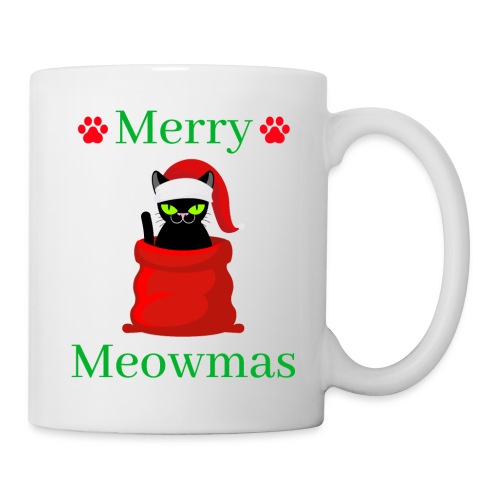 Merry Meowmas - Christmas Cat - Coffee/Tea Mug