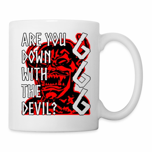 Are You Down With The Devil 666 Devil Gift Ideas - Coffee/Tea Mug