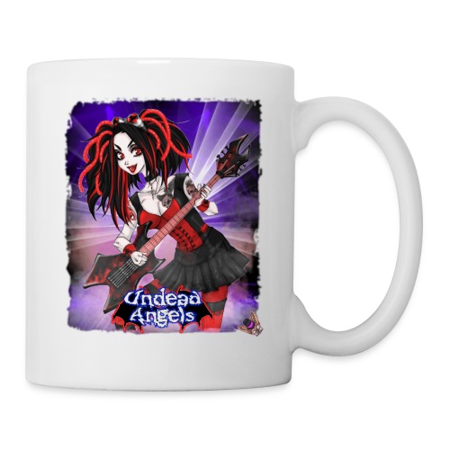 Undead Angels: Vampire Guitarist Crimson Classic - Coffee/Tea Mug