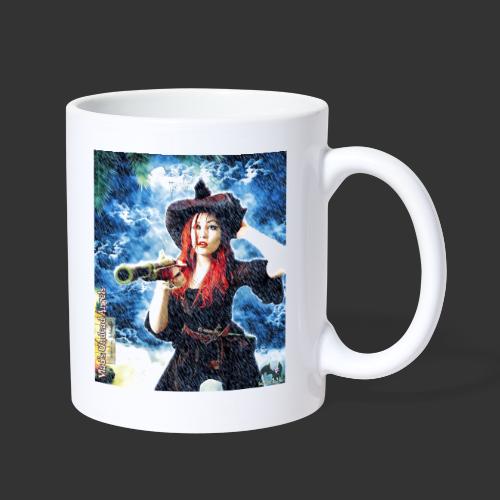 Undead Angel Vampire Pirate Captain Jacquotte F001 - Coffee/Tea Mug