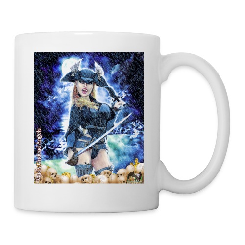 Undead Angel Vampire Pirate Rusila F006-NS - Coffee/Tea Mug