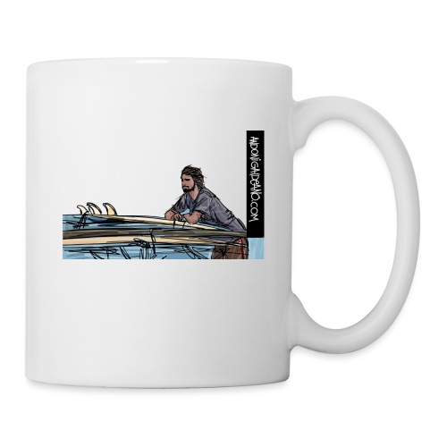 Checking the Waves - Coffee/Tea Mug