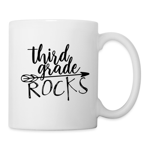 Third Grade Rocks Teacher T-Shirts - Coffee/Tea Mug