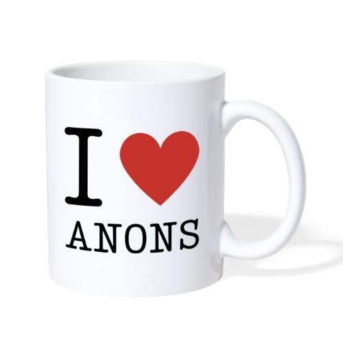 I <3 ANONS - Coffee/Tea Mug