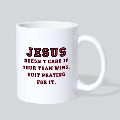 Jesus: Not a Sports Fan - Coffee/Tea Mug