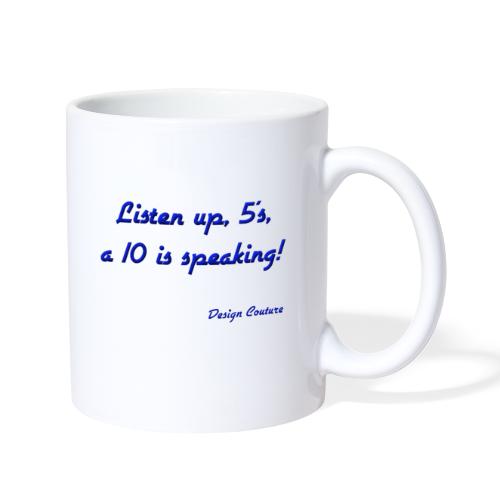LISTEN UP 5 S BLUE - Coffee/Tea Mug