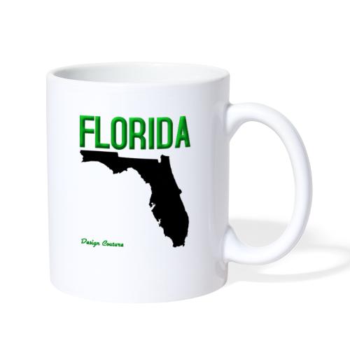 FLORIDA REGION MAP GREEN - Coffee/Tea Mug