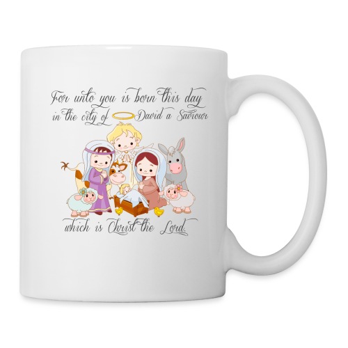 Baby Jesus Manger Scene - Coffee/Tea Mug