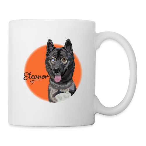 Eleanor the Husky from Gone to the Snow Dogs - Coffee/Tea Mug