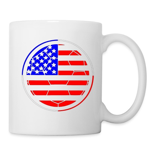 soccer usa sign flag - Coffee/Tea Mug