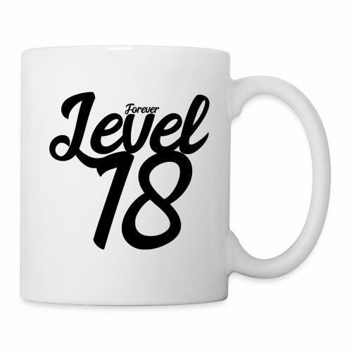 Forever Level 18 Gamer Birthday Gift Ideas - Coffee/Tea Mug