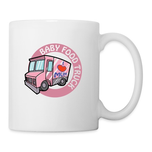 Pink baby food truck - Coffee/Tea Mug