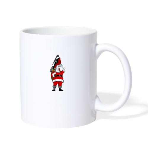Snowmobile Present Santa - Coffee/Tea Mug