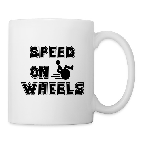Speed on wheels for real fast wheelchair users - Coffee/Tea Mug
