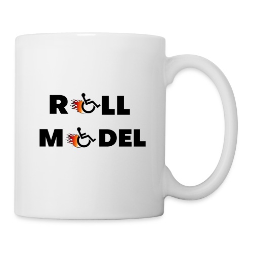 Roll model in a wheelchair, for wheelchair users - Coffee/Tea Mug