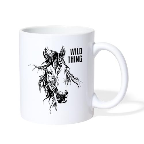 wild thing horse - Coffee/Tea Mug