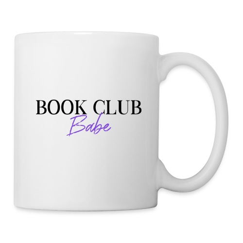 book club babe purple - Coffee/Tea Mug