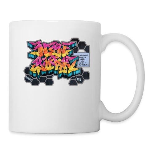 RANER - Design for New York Graffiti Color Logo - Coffee/Tea Mug