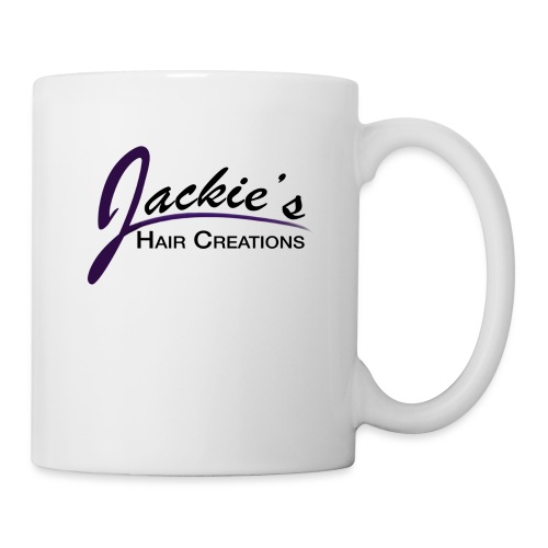 Jaquies logo black shirts and other - Coffee/Tea Mug