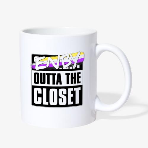 Enby Outta the Closet - Nonbinary Pride - Coffee/Tea Mug