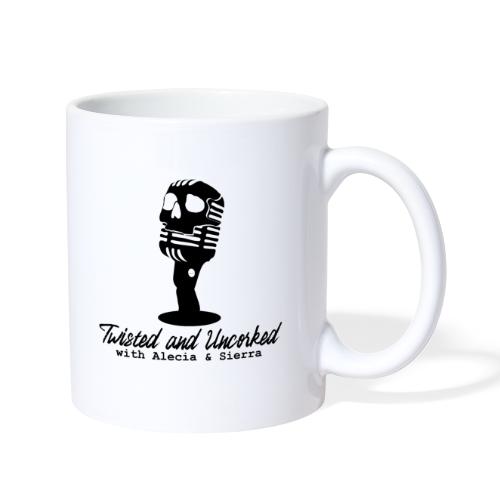 Twisted and Uncorked Original Logo, Dark - Coffee/Tea Mug