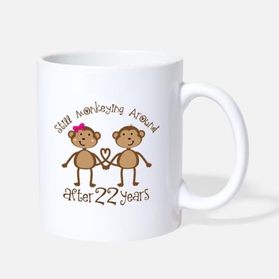 22nd Anniversary Funny Couples Gift' Mug | Spreadshirt