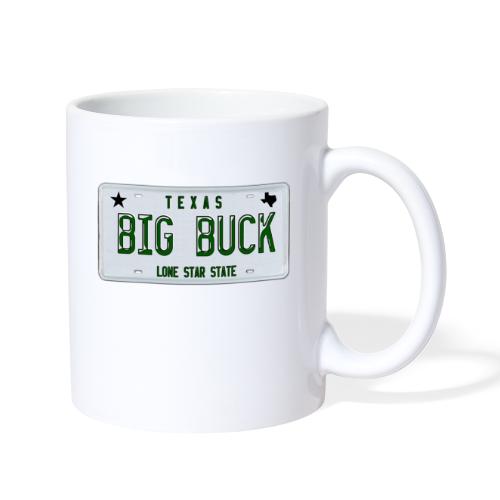Texas LICENSE PLATE Big Buck Camo - Coffee/Tea Mug